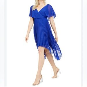 Kensie Royal Blue Asymmetrical Dress